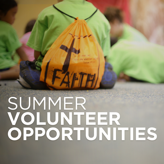 Summer Volunteer Opportunities